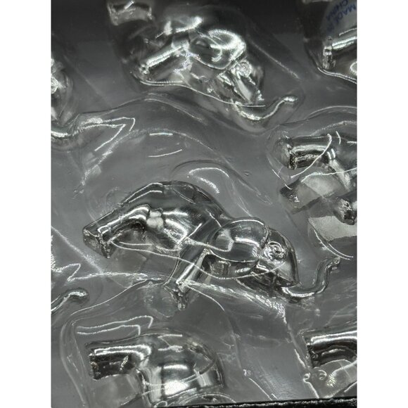 Favors La Vie Placecard Holder Elephant Design Gold Silver 12 Pieces Party Decor - Picture 4 of 7